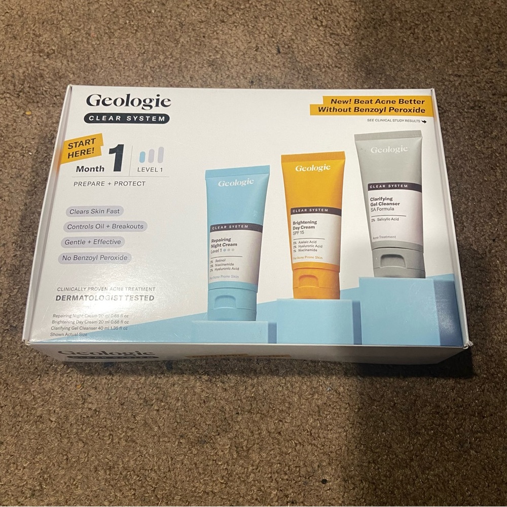 Geologie Clear System Skincare Set level 1